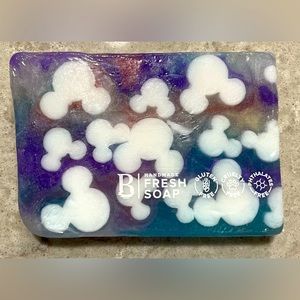 Basin Handmade Fresh Soap - Iridescent Mickey - NEW  Citrus, Tropical Fruit, &….